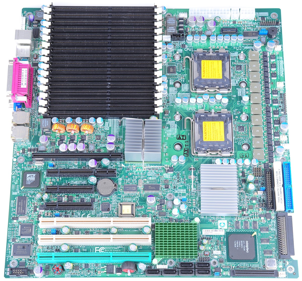 Supermicro X7DB8+ Mainboard / System Board MBD-X7DB8+ Dual Sockel 771 ...