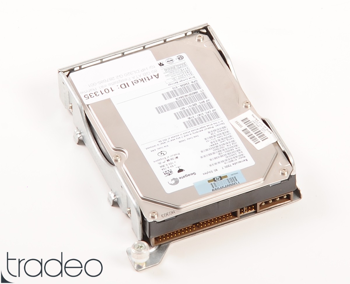 80 GB ATA Festplatte inkl. Rahmen für HP DL320 G2 28768